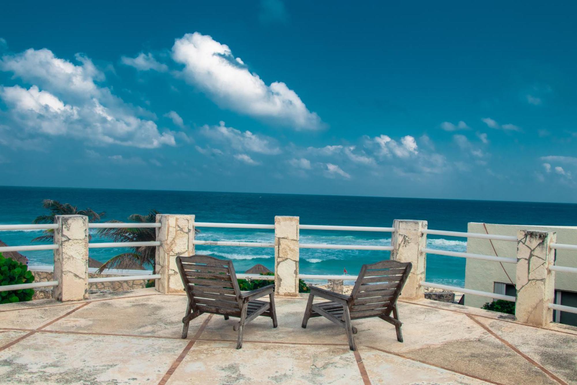 Beachfront Apartments كانكون المظهر الخارجي الصورة